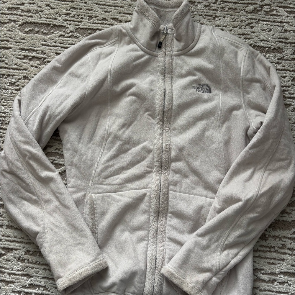 The North Face Light Gray Fleece Jacket